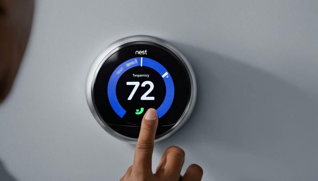 controlling nest thermostat without internet connection